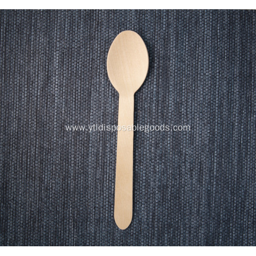 Disposable flatware set wooden spoon tableware